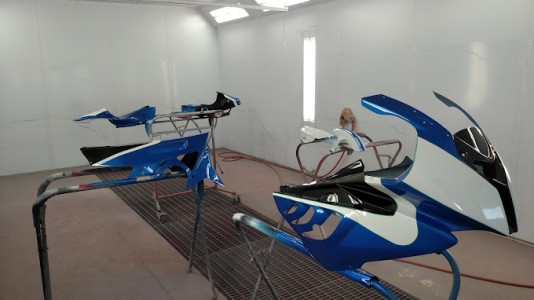 Motorcycle refinishing